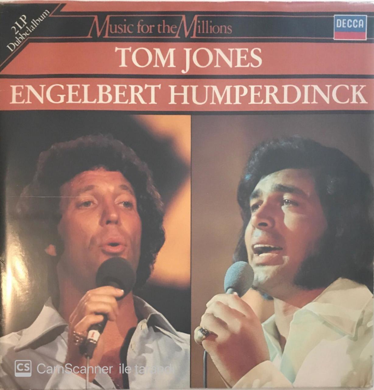 Tom Jones Engelbert Humperdinck Double LP