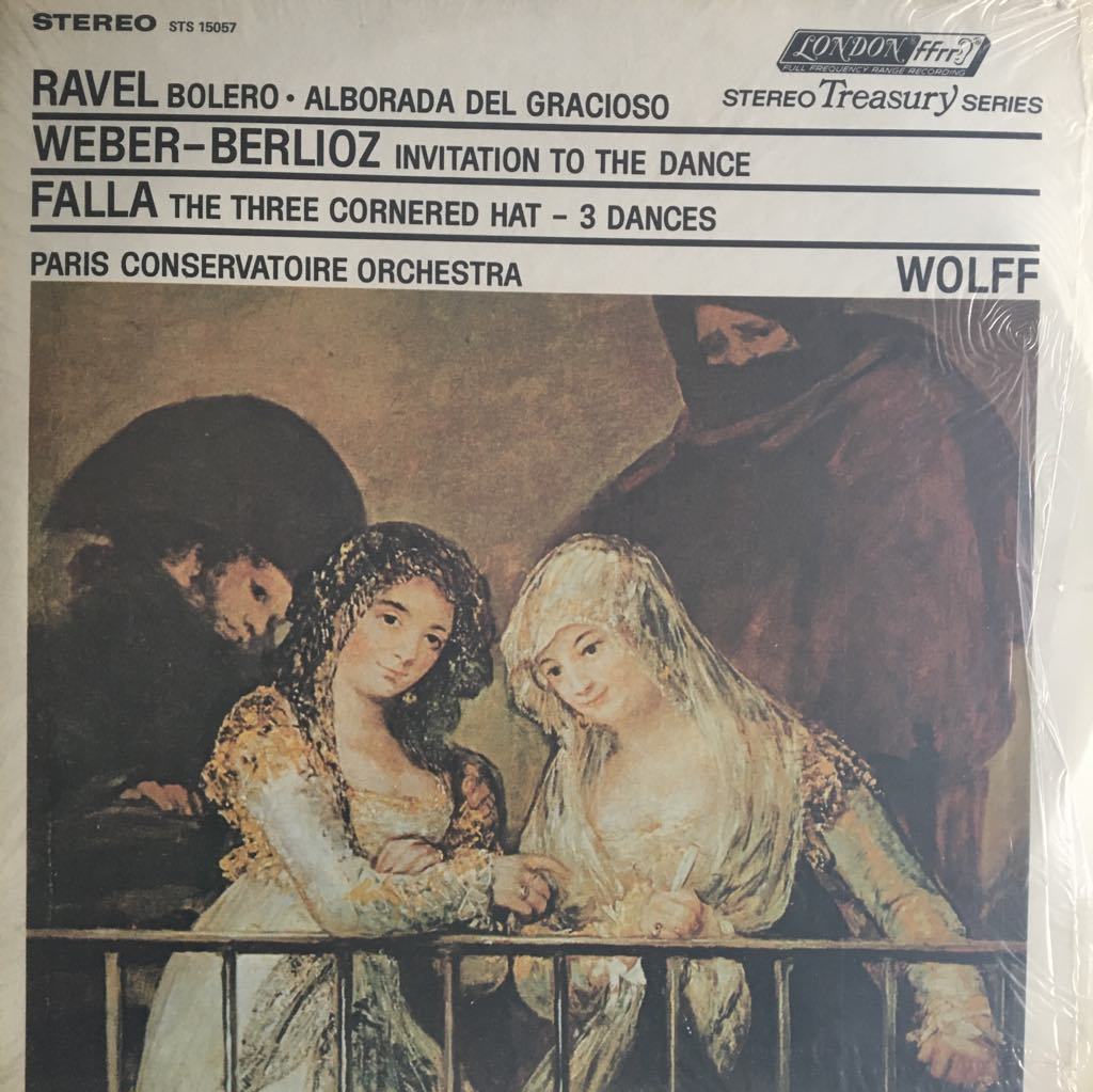 Albert Wolff – Music of Ravel, Falla, Weber-Berlioz LP