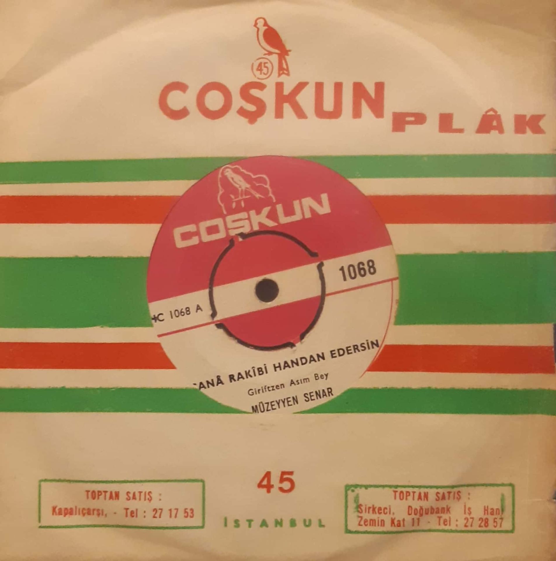 Müzeyyen Senar Cana Rakibi Handan Edersin 45lik