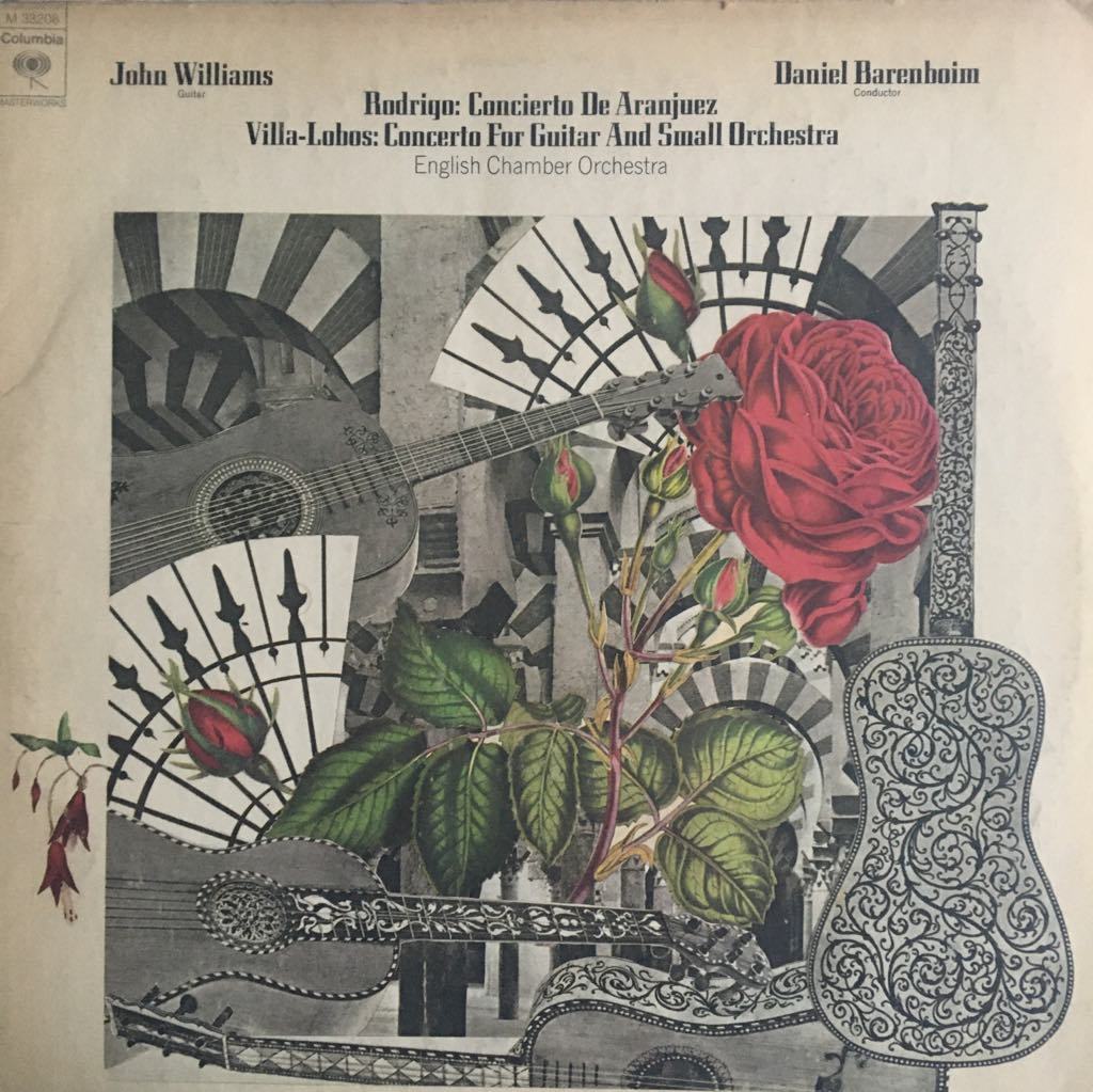 John Williams Daniel Barenboim Rodrigo , Villa-Lobos LP