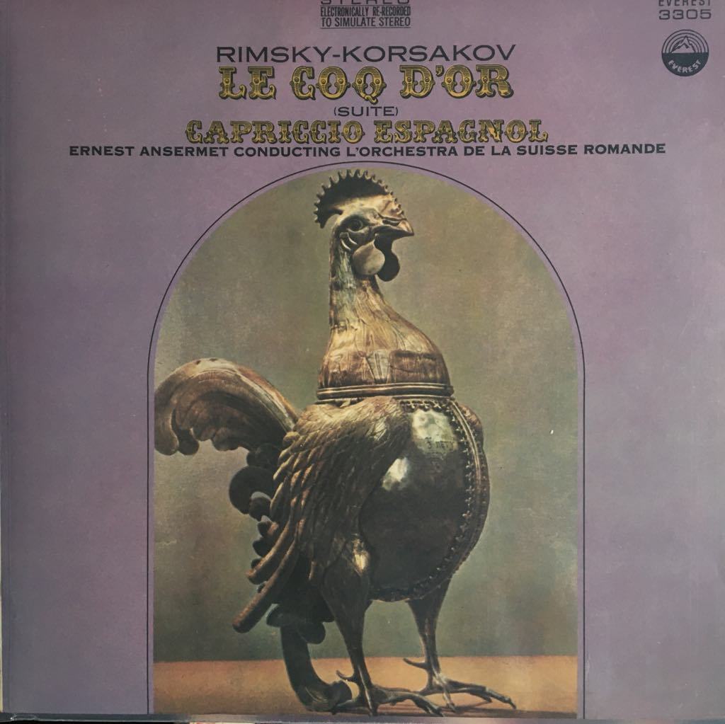 Rimsky-Korsakov Le Coq D'Or (Suite) / Capriccio Espagnol LP