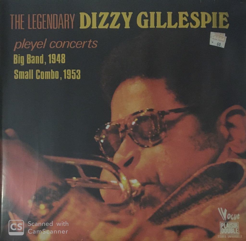 The Legendary Dizzy Gillespie Pleyed Concerts Double LP