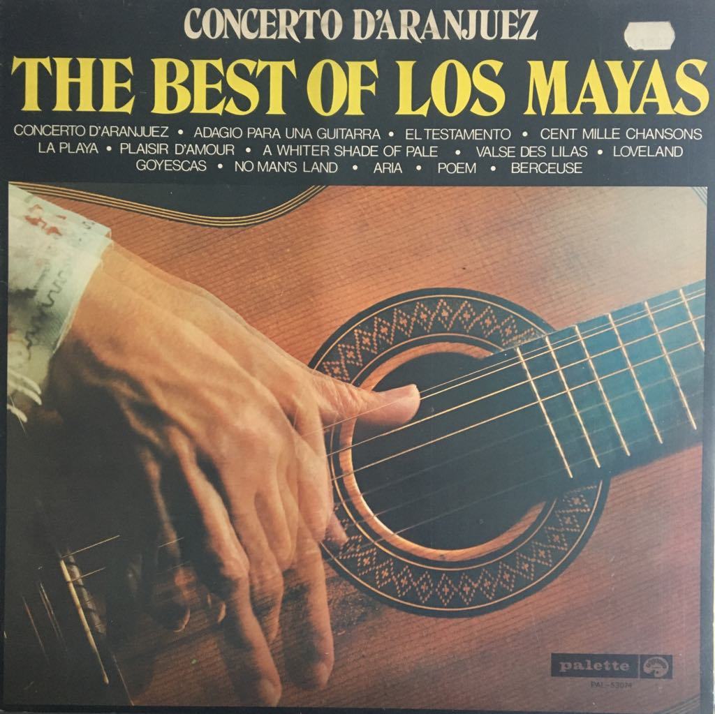 The Best Of Los Öayas Concerto D'Aranjuez LP