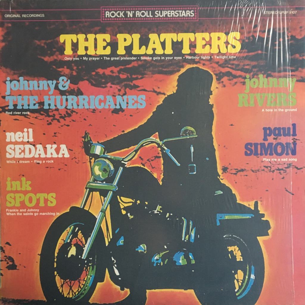 The Platters Rock 'N' Roll Superstars LP