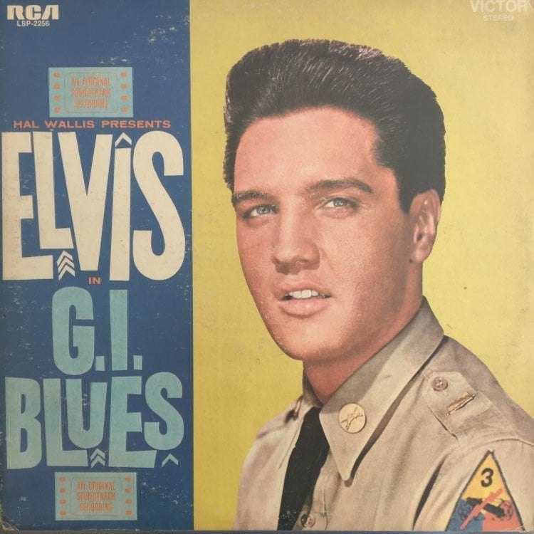Elvis Presley G.I. Blues LP