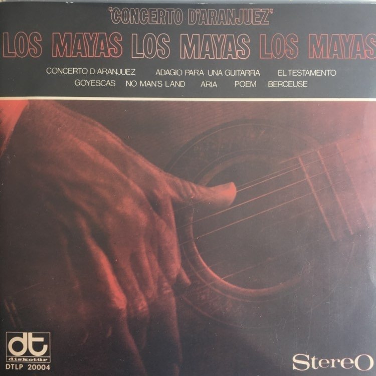 Los Mayas Concerto Aranjuez LP