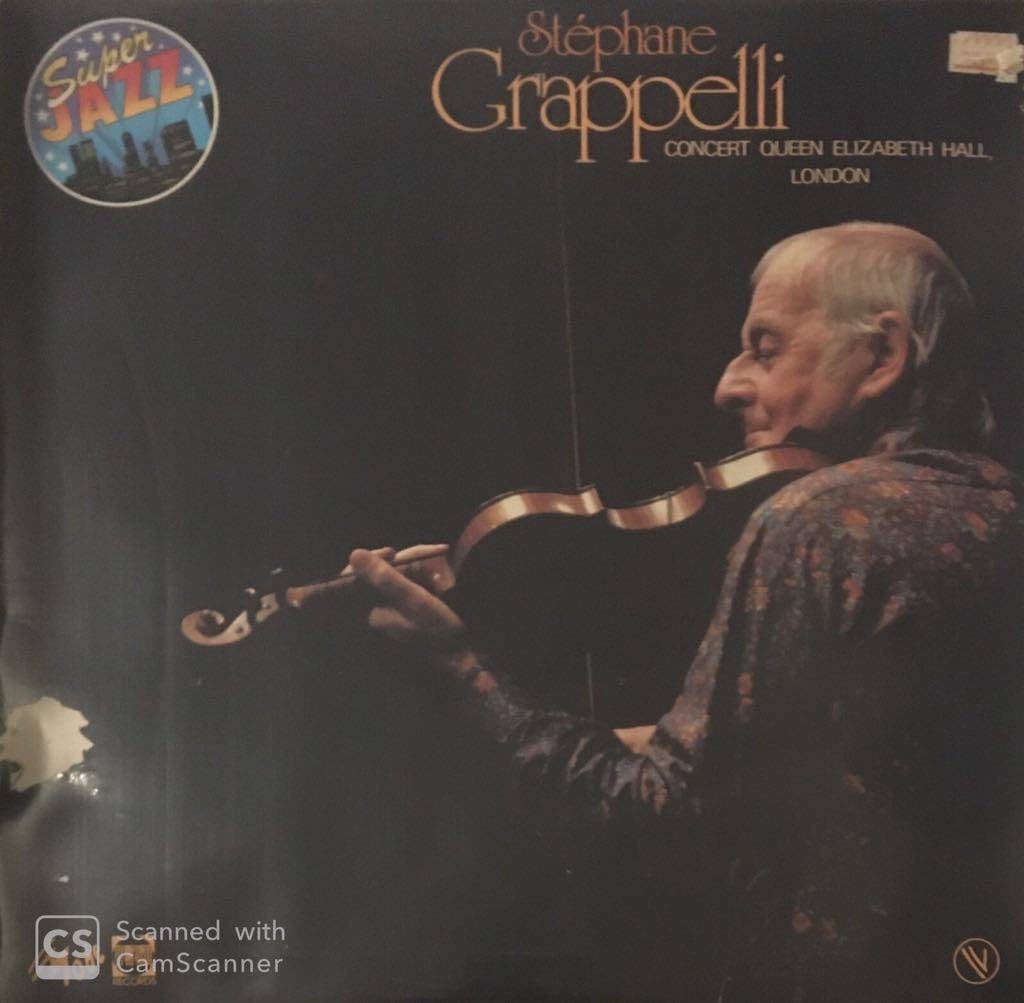 Stephane Grapelli Concert Queen Elizabeth Hall, London LP