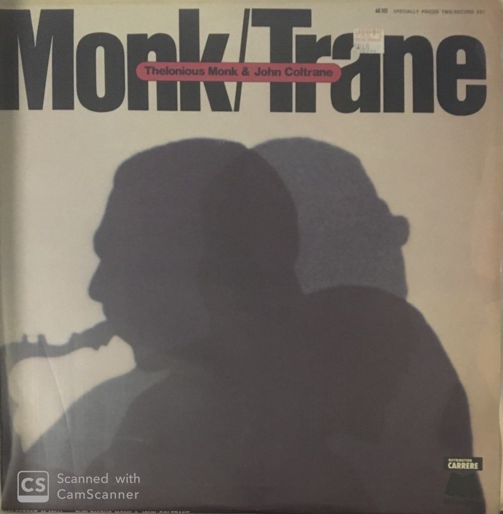 Thelonious Monk & John Coltrane ''Monk/Trane'' Double LP