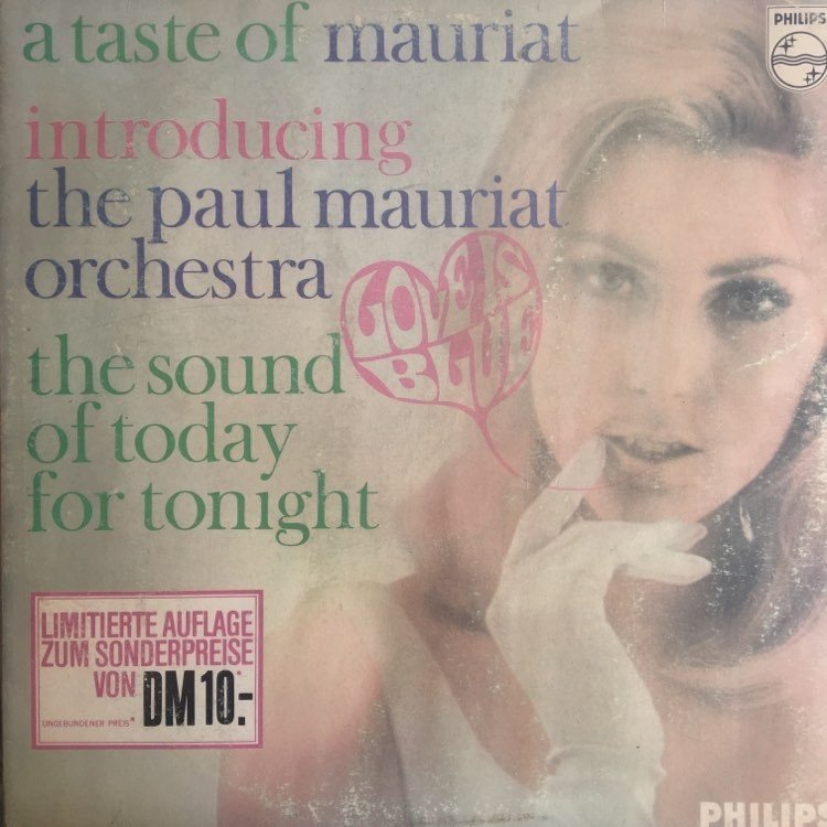 Paul Mauriat A Taste Of Mauriat LP