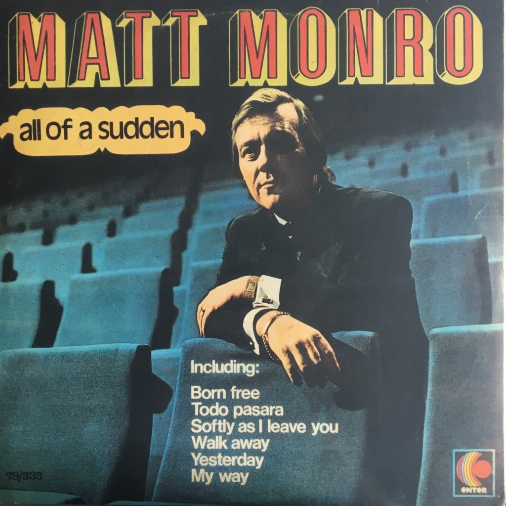 Matt Monro Let Me Sing LP