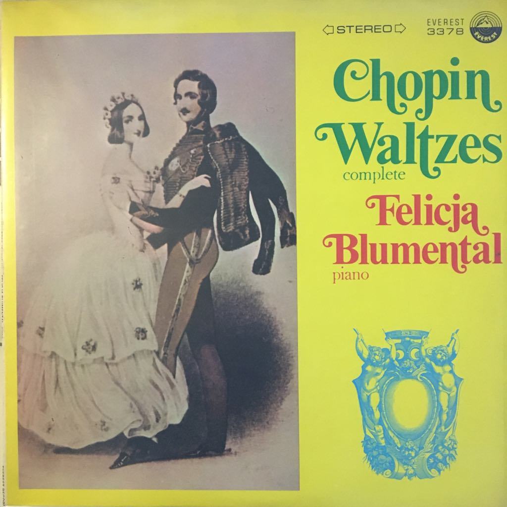 Frédéric Chopin, Felicja Blumental Chopin Waltzes LP