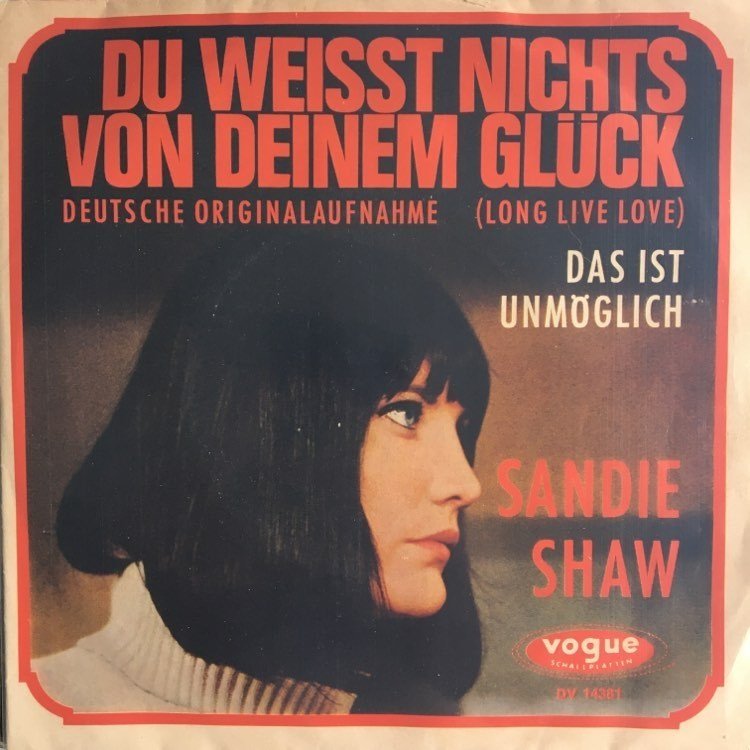 Sandie Shaw Das Ist Unmöglich 45lik