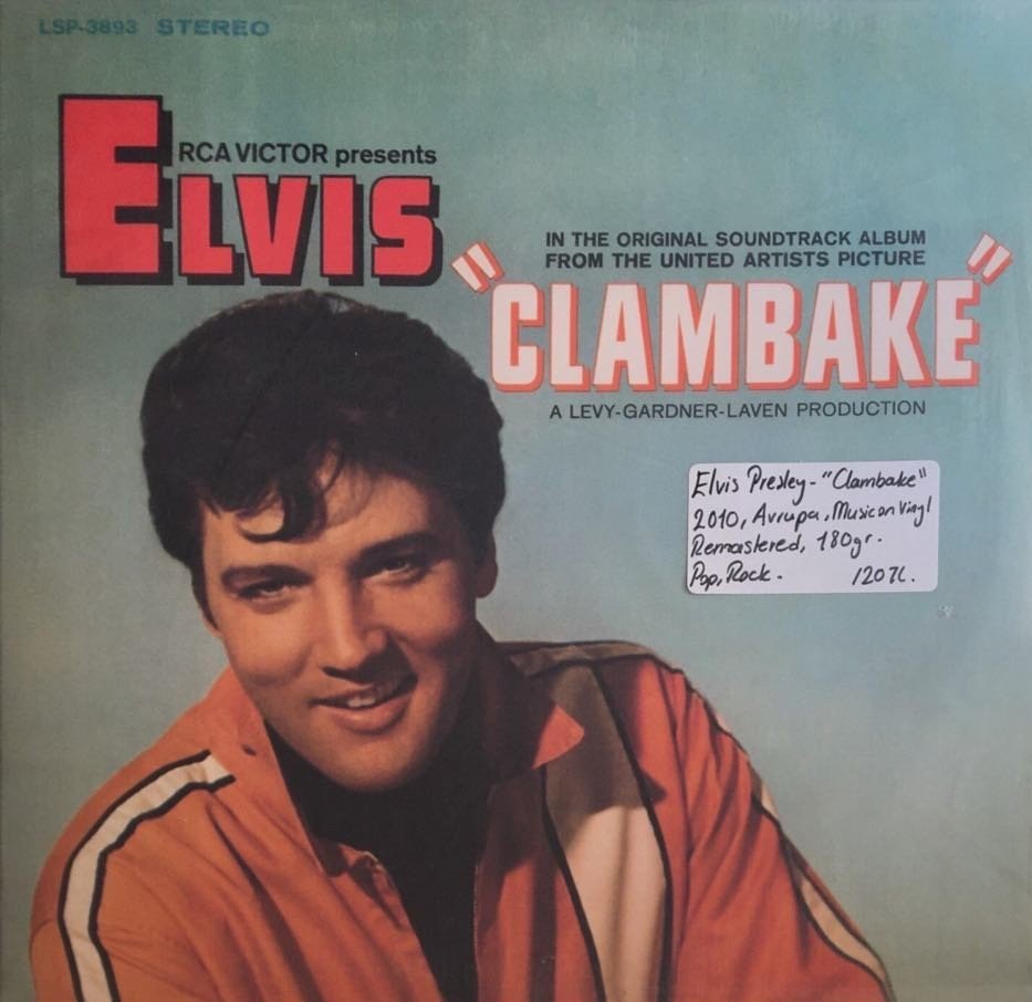 Elvis Presley Clambake LP