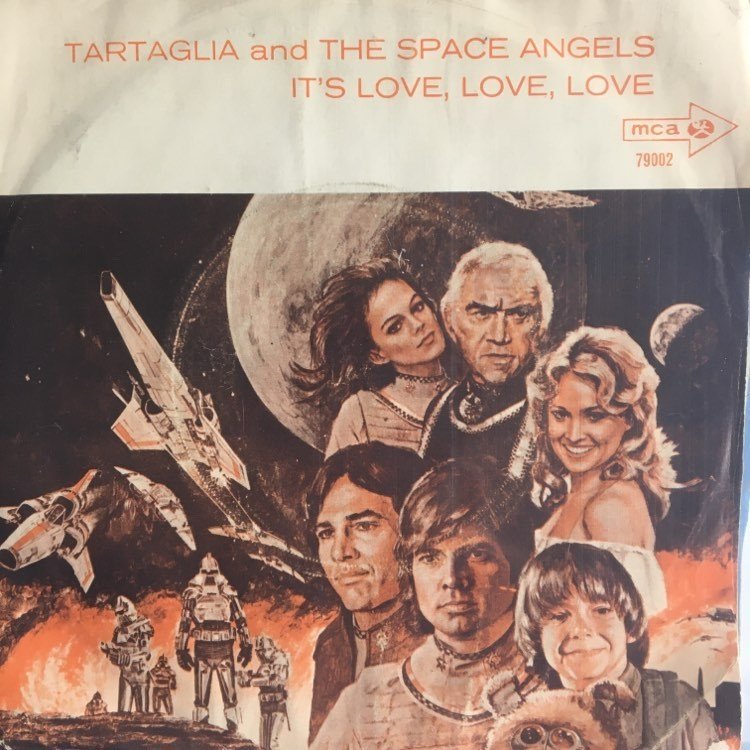 Tartaglia and The Space Angels It's Love , Love, Love 45lik