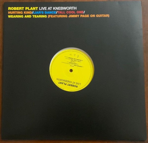 Robert Plant – Live At Knebworth MAXİ (Sarı Renk )