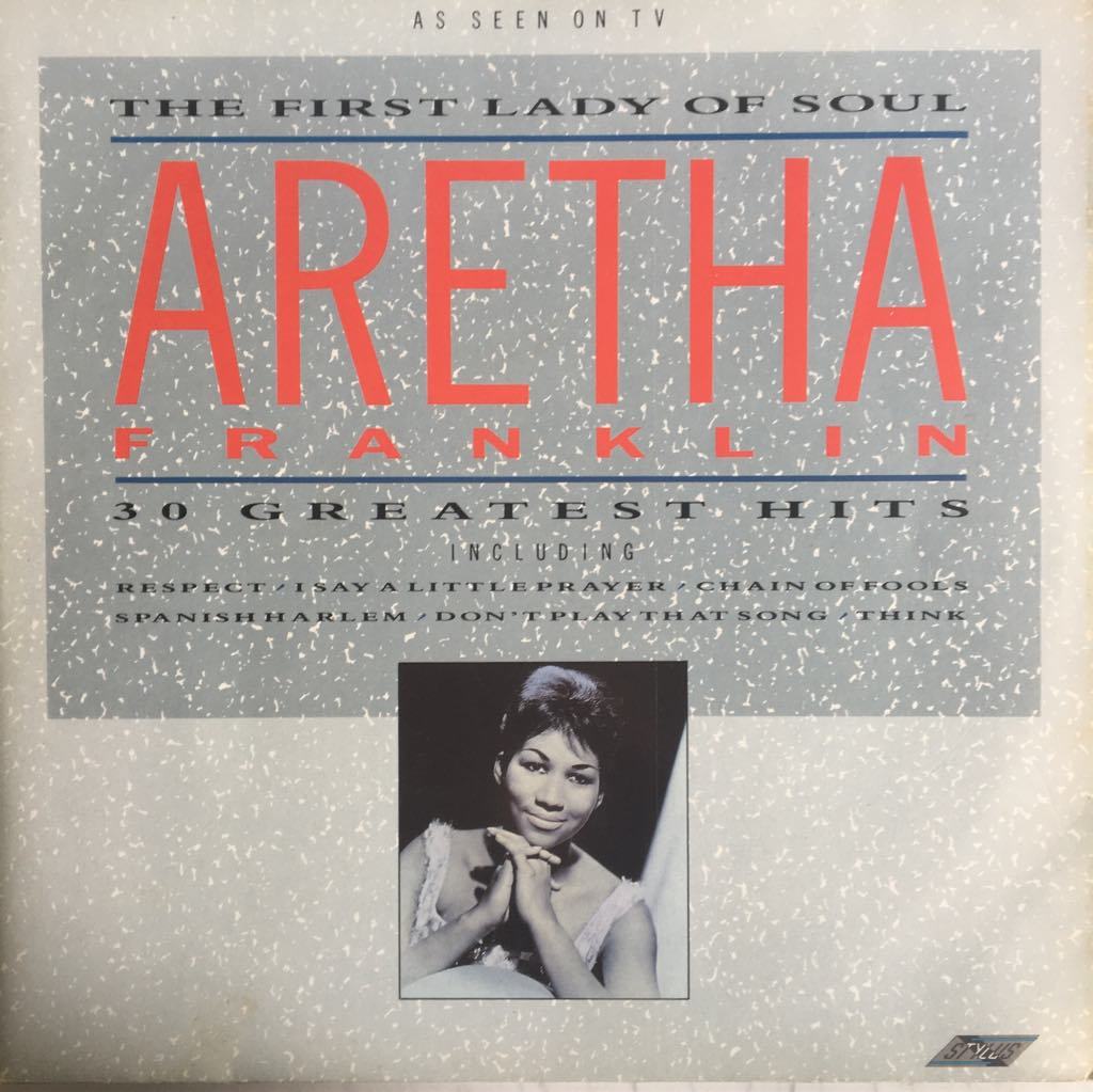 Aretha Franklin 30 Greateset Hits Double LP