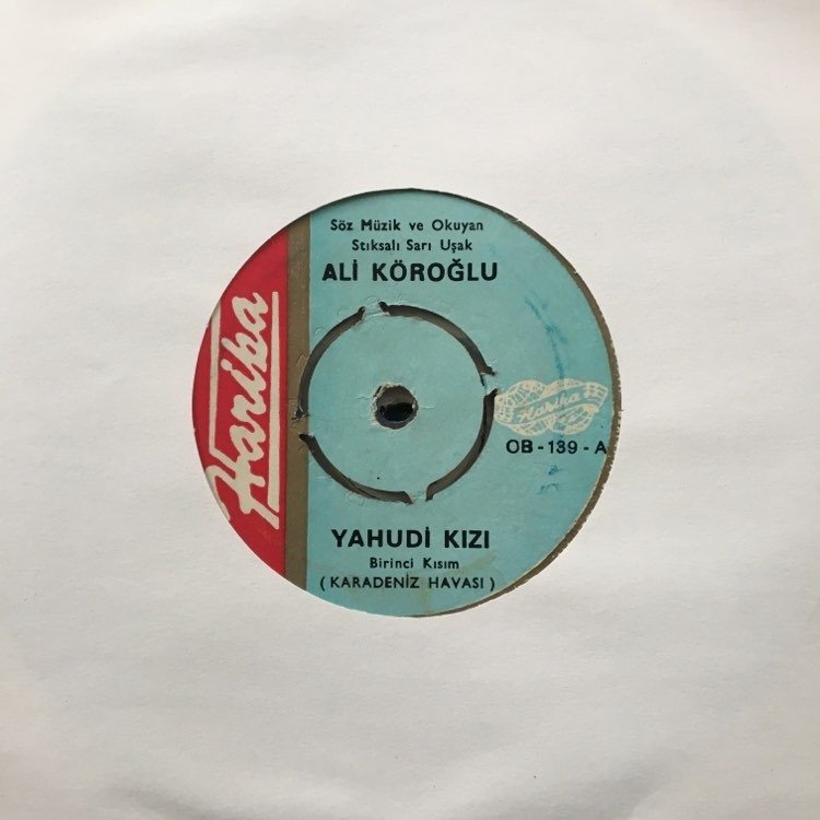 Ali Köroğğlu Yahudi Kızı 45lik