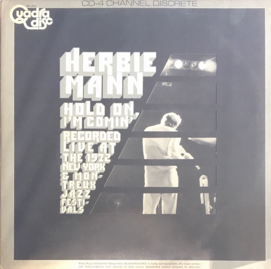 Herbie Mann Hold On, I'm Comin' LP