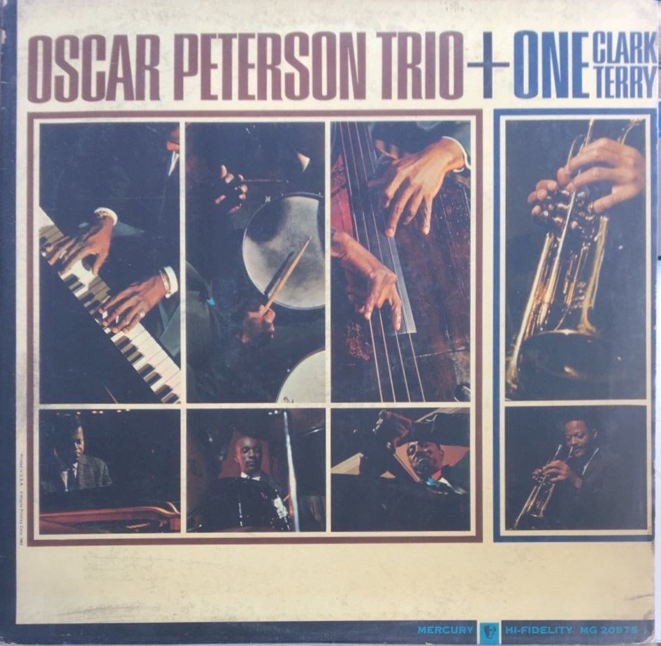 Oscar Peterson Trio + One, Clark Terry LP