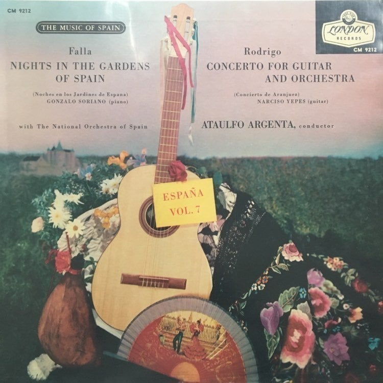 The Music Of Spain Espana Vol 7 Rodrigo LP