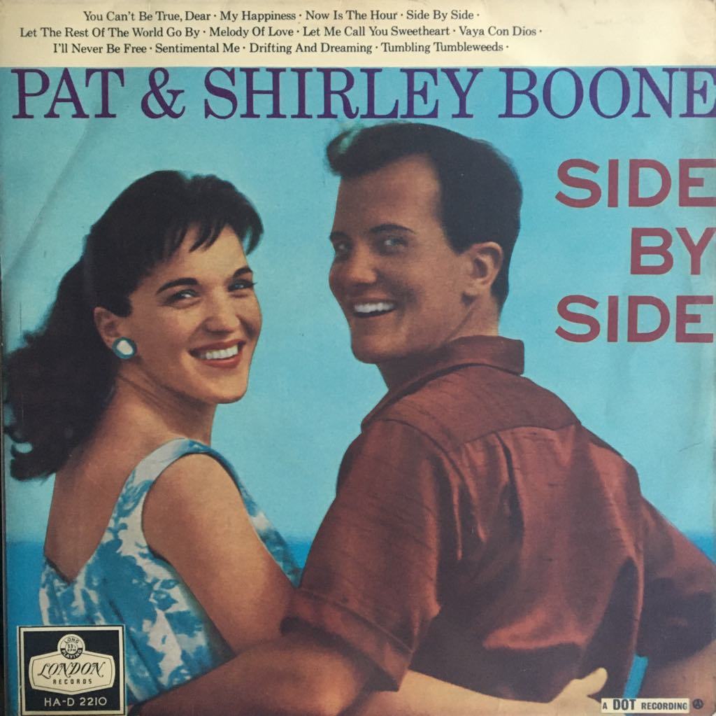 Pat & Shirley Boone Side By Side LP
