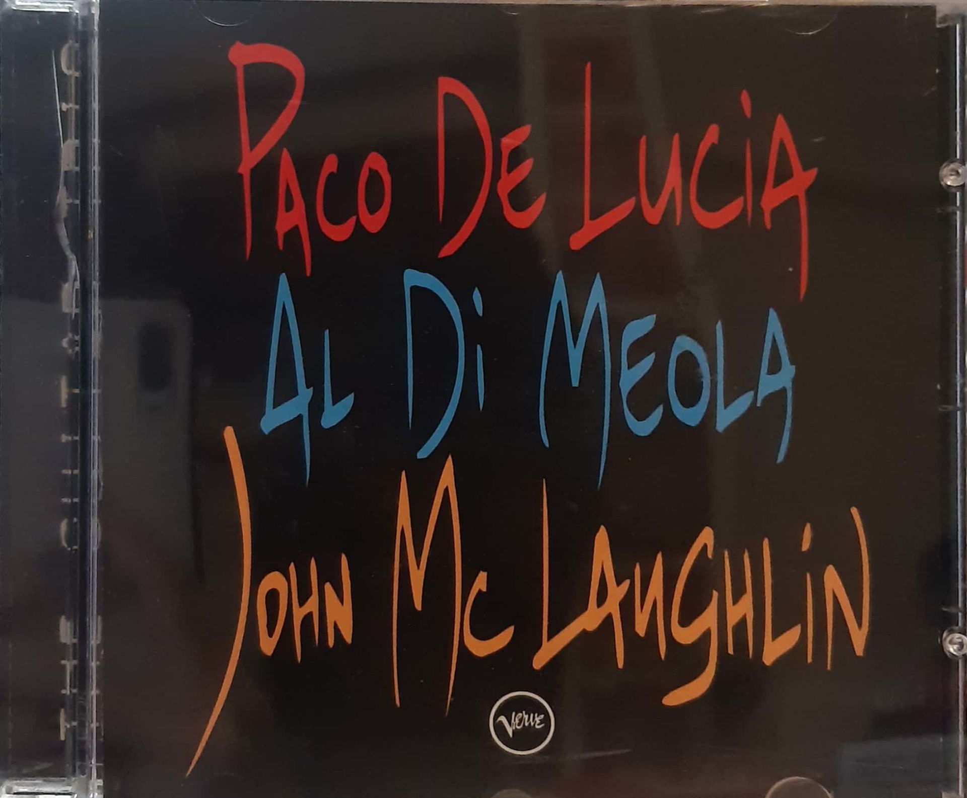 Paco De Lucia John Mclaughlın Al Dı Meola Verve CD