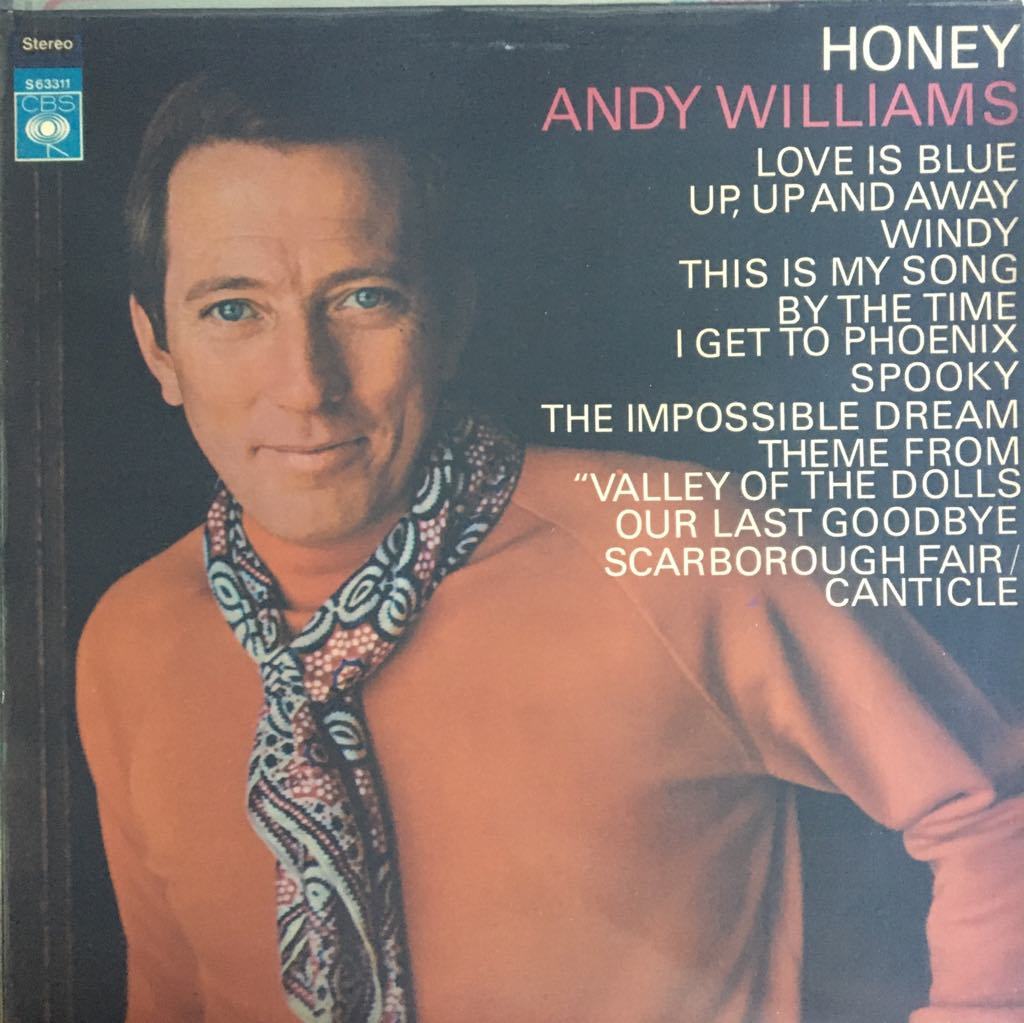 Andy Williams Honey LP