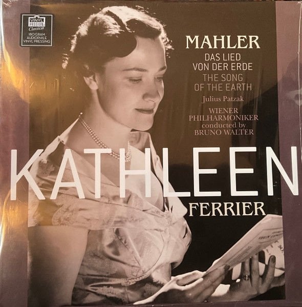 Mahler*, Kathleen Ferrier, Bruno Walter, Wiener Philharmoniker, Julius Patzak – Das Lied Von Der Erde LP