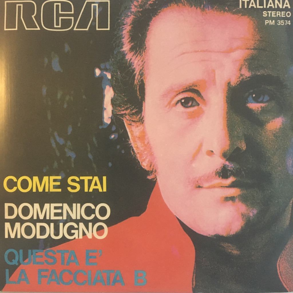 Domenico Modugno Come Stai 45lik