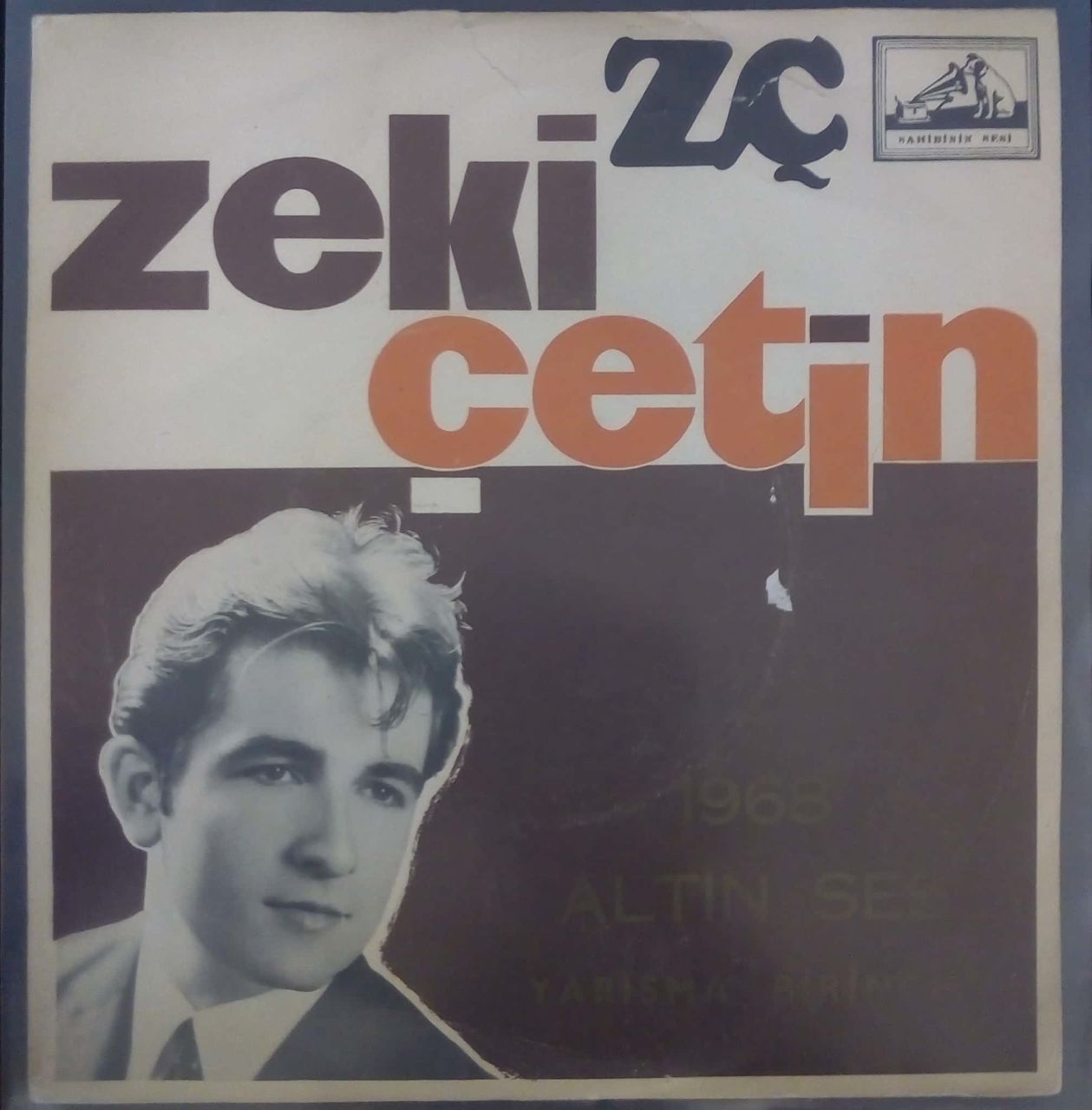 Zeki Çetin 1968 Altın Ses Yarışma Birincisi 45 lik