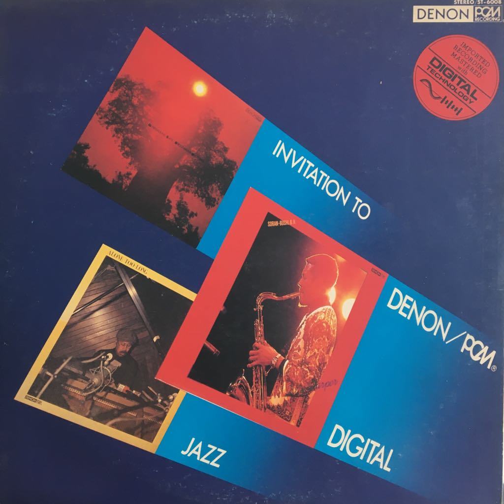 Invitation To Denon Pcm Digital Jazz LP