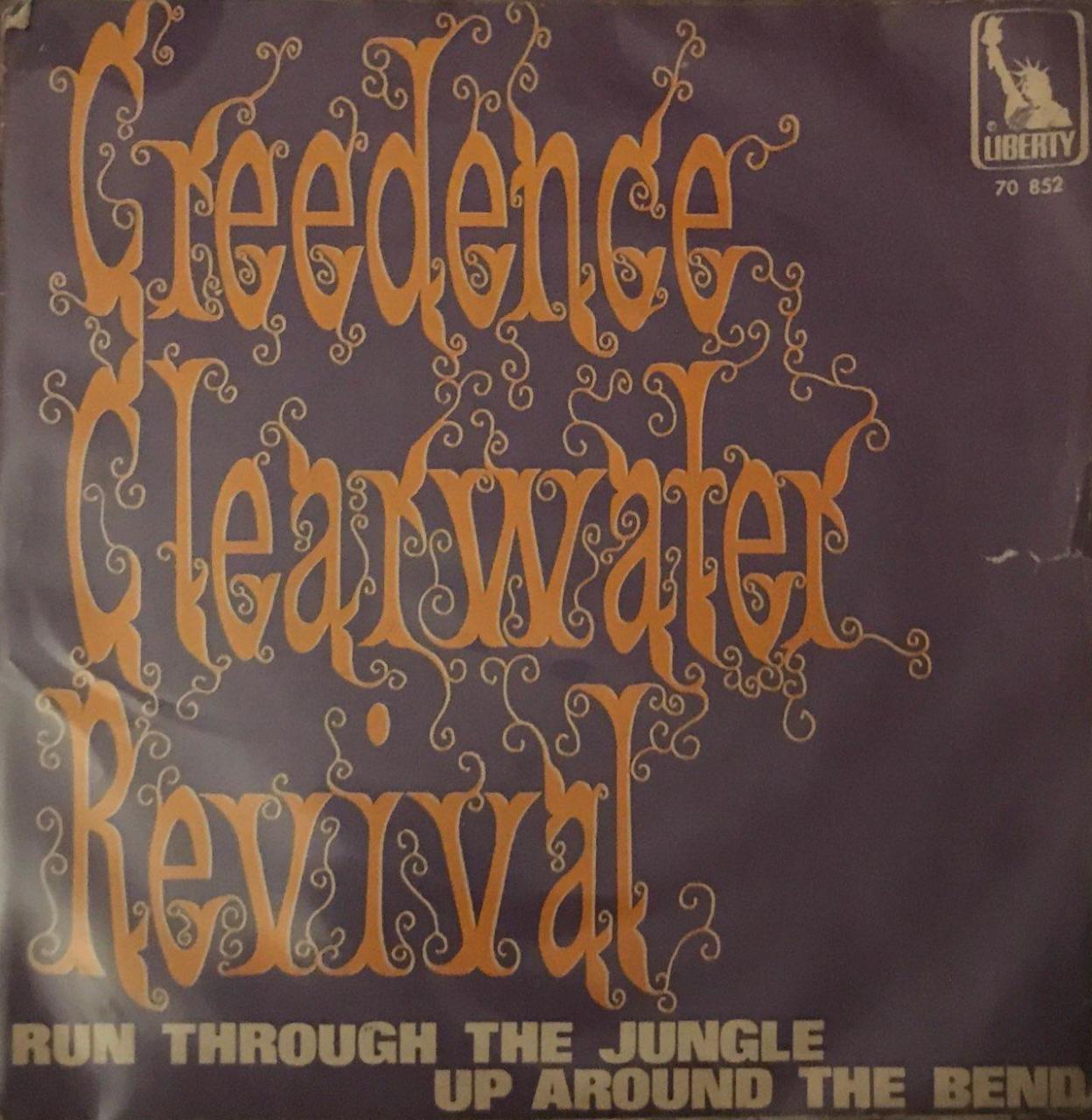 Creedence Clearwater Revival Run Through The Jungle 45lik