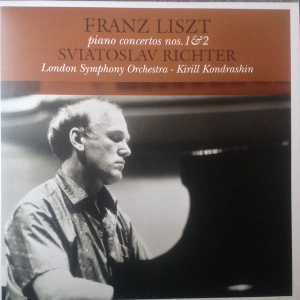 Sviatoslav Richter - Franz Liszt, London Symphony Orchestra, Kirill Kondrashin* – Piano Concertos Nos. 1 & 2 LP