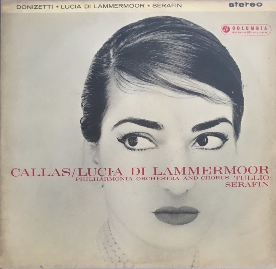 Callas The Philharmonia Orchestra Lucia Di Lammermoor Double LP