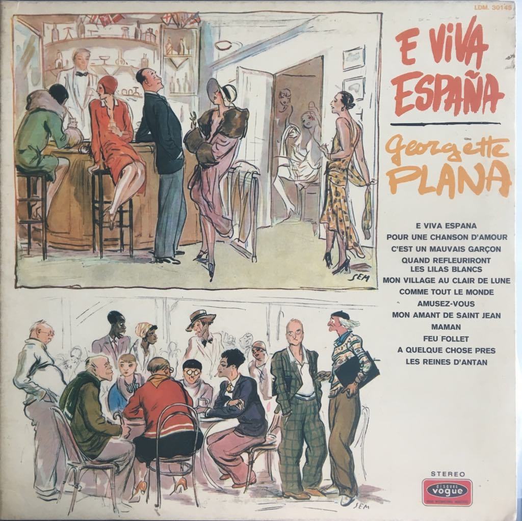 Georgette Plana E Viva Espana LP