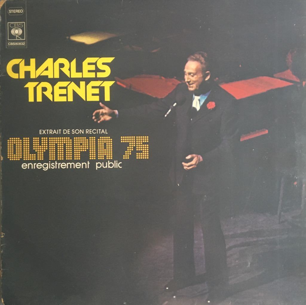Charles Trenet Olympia 1975 LP