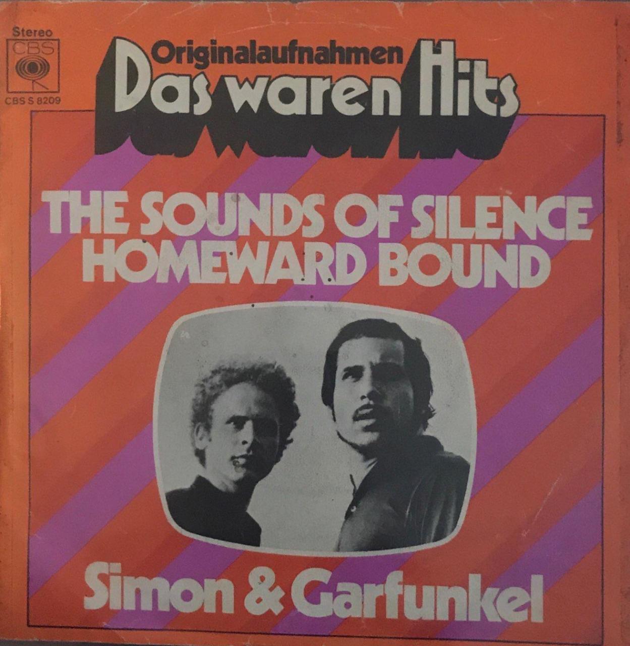 Simon And Garfunkel The Sounds Of Silence 45lik