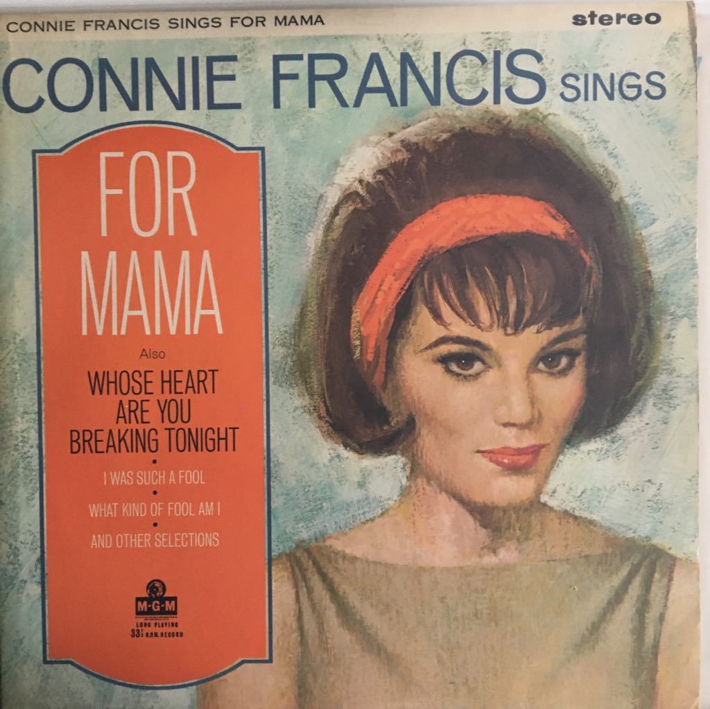 Connie Francis Sings For Mama LP
