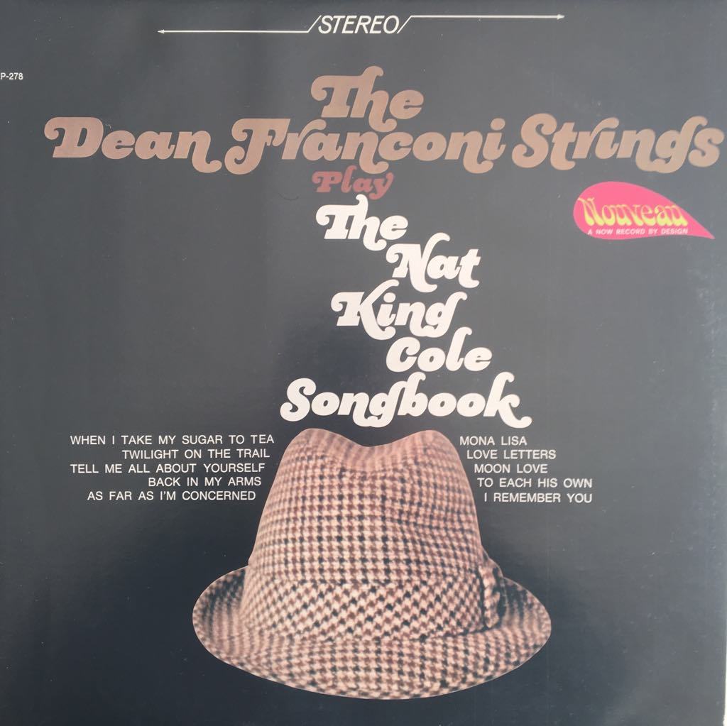 The Dean Franconi Plays Nat King Cole Songbook LP