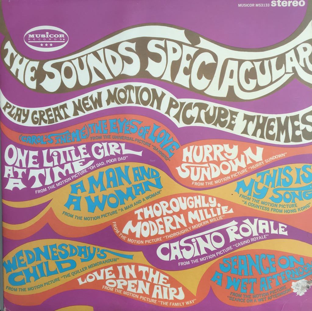 The Sounds Spectacular Play Great New Motion Picture Themes LP