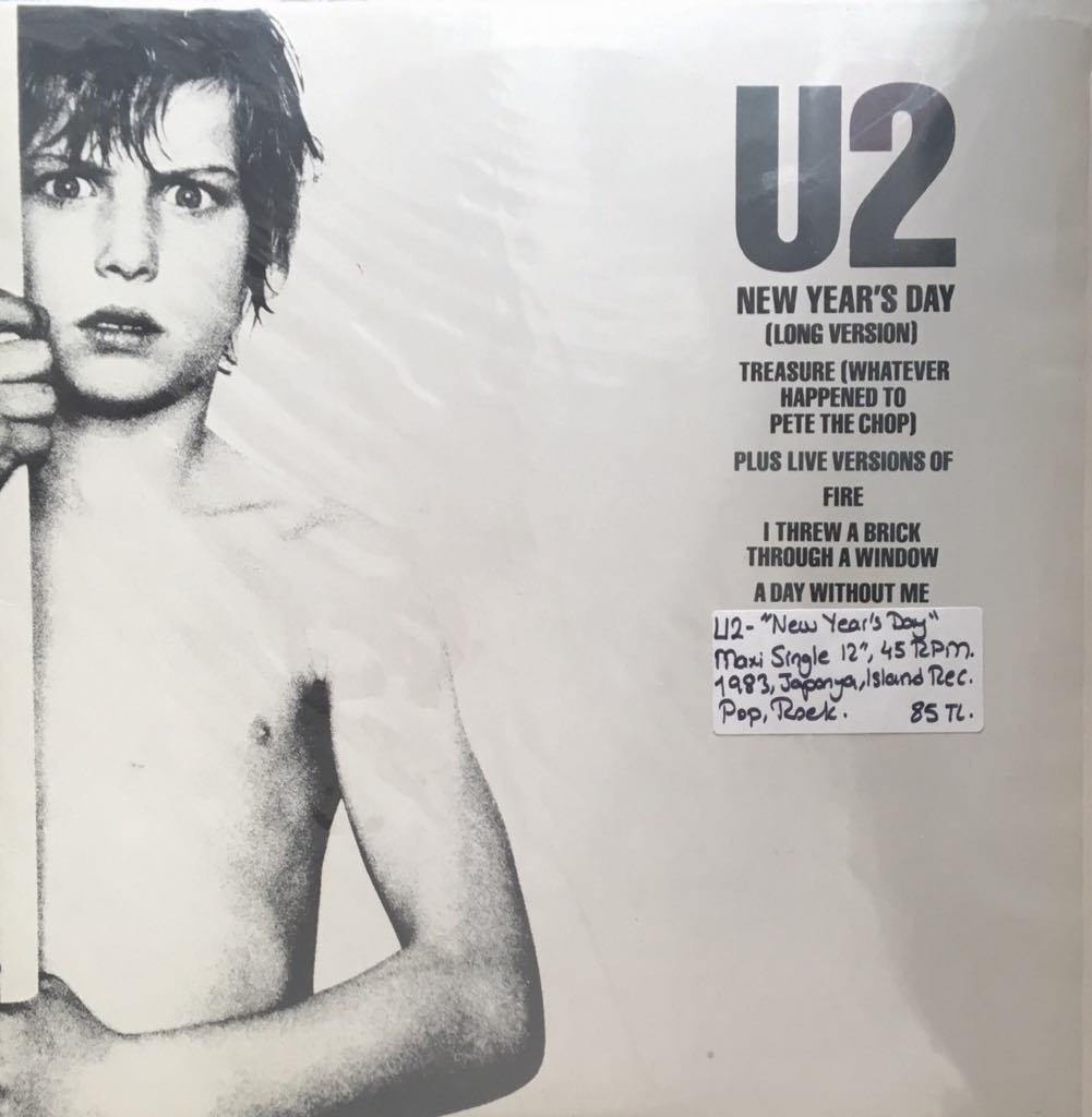 U2 New Year's Day LP