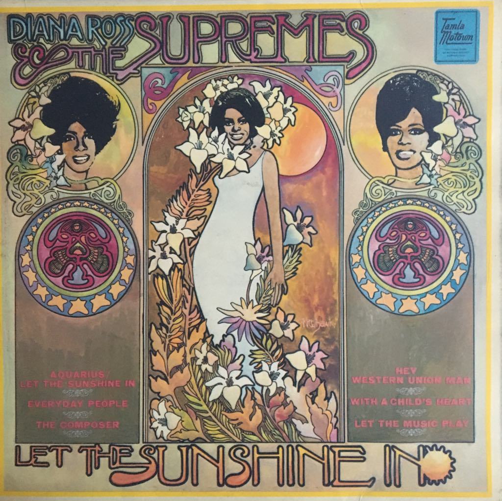 Diana Ross and The Supremes Let The Sunshine In LP