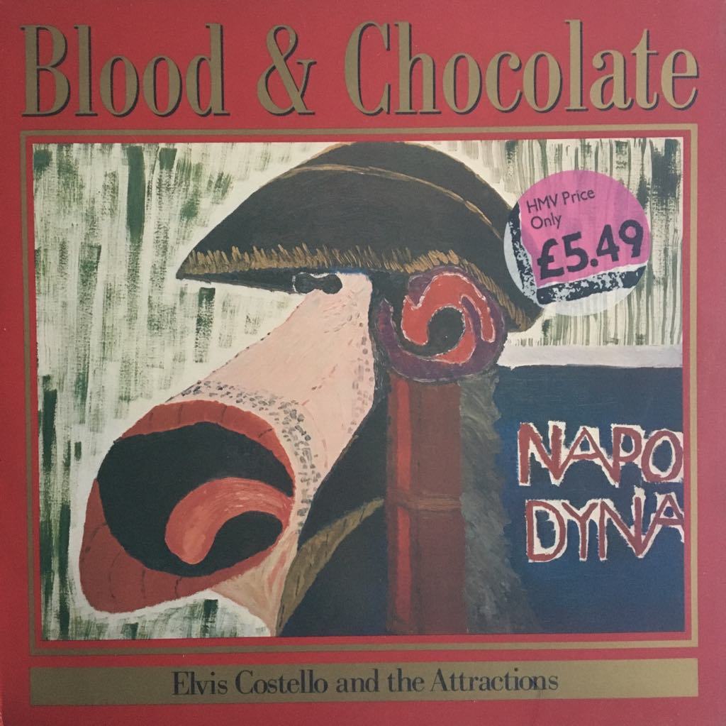 Elvis Costello & The Attractions Blood And Chocolate LP
