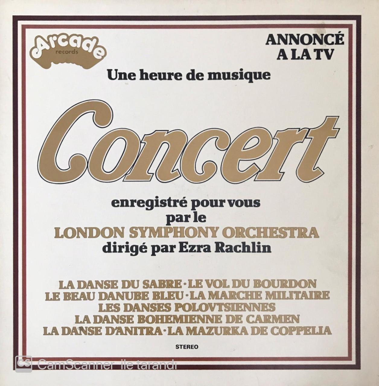 London Symphony Orchestra Concert LP