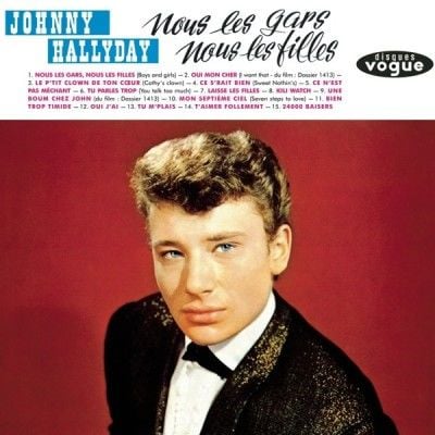 Johnny Hallyday - Nous Les Gars, Nous Les Filles LP