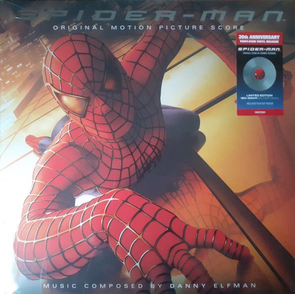 Danny Elfman – Spider-Man Soundtrack Gümüş Renk LP