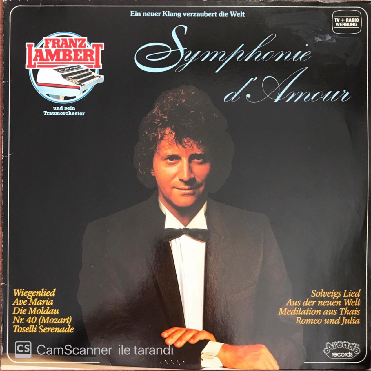 Franz Lambert Symphonie D'amour LP