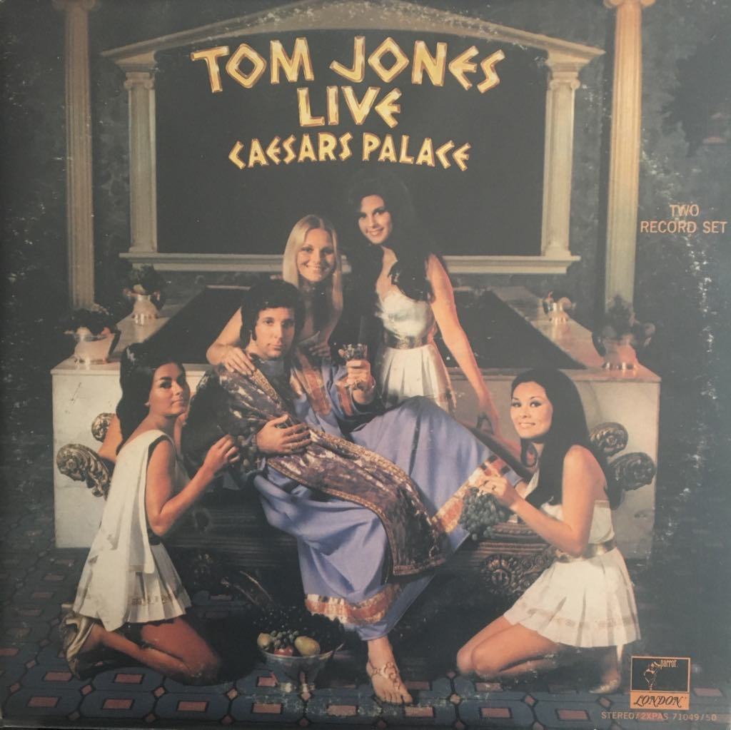 Tom Jones At Caesars Palace Las Vegas Double LP