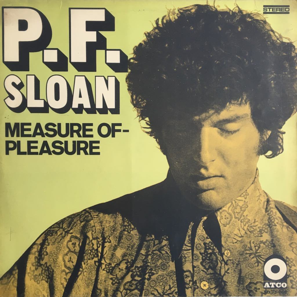 P.F. Sloan Measure Of-Pleasure LP