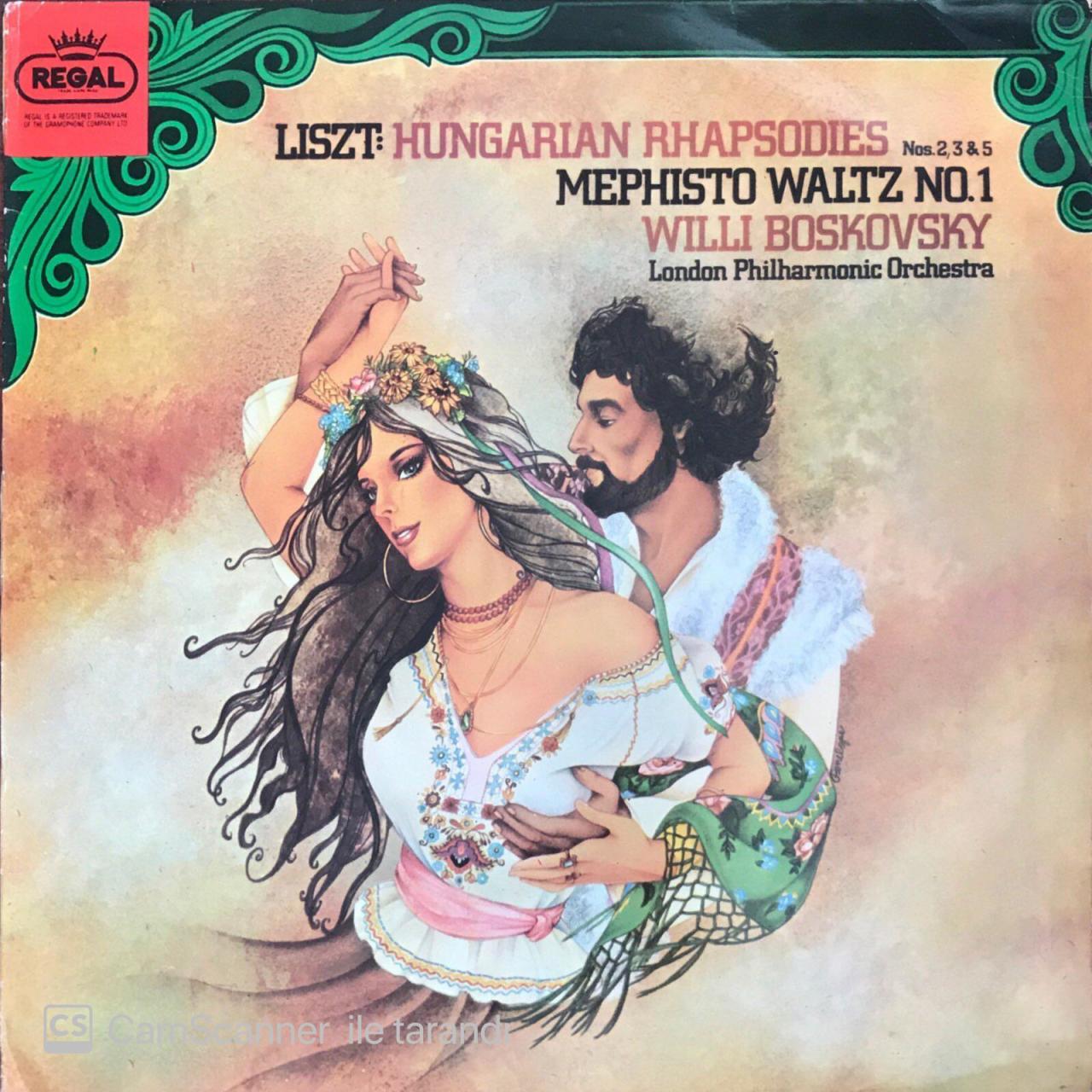 London Philharmonic Orchestra Liszt LP